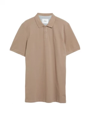 Foto van product s.Oliver Red Label Big & Tall Shirt lichtbruin