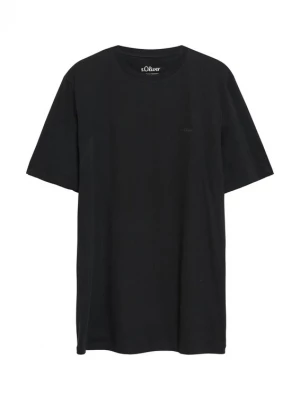 Foto van product s.Oliver Red Label Big & Tall Shirt zwart