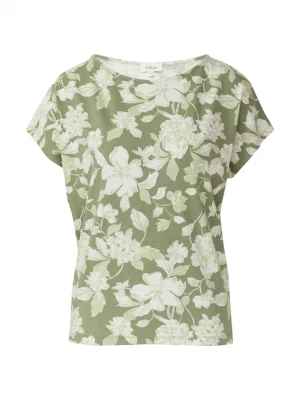 Foto van product s.Oliver Shirt beige / lichtgroen