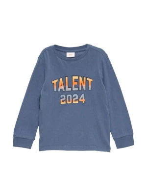 Foto van product s.Oliver Shirt blauw / geel / oranje