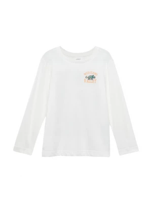 Foto van product s.Oliver Shirt crème / royal blue / koningsblauw / oranje / zwart
