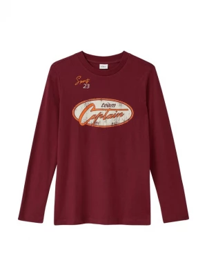 Foto van product s.Oliver Shirt donkeroranje / bordeaux / wit