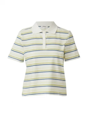 Foto van product s.Oliver Shirt ecru / blauw / olijfgroen