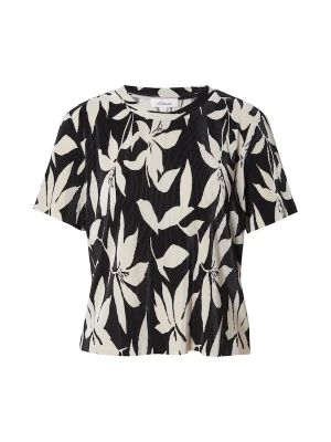 Foto van product s.Oliver Shirt ecru / zwart