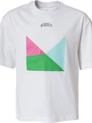 Foto van product s.Oliver Shirt gemengde kleuren / wit