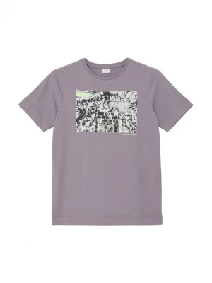Foto van product s.Oliver Shirt grijs / lichtgroen / lila / wit