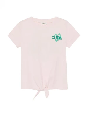 Foto van product s.Oliver Shirt groen / pastelroze