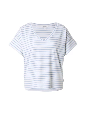 Foto van product s.Oliver Shirt lichtblauw / offwhite