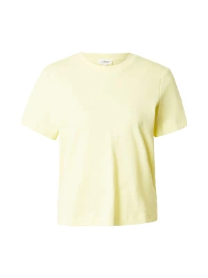 Foto van product s.Oliver Shirt lichtgeel