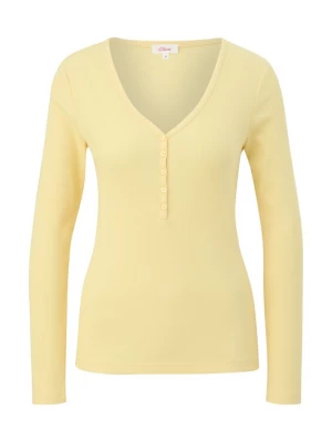 Foto van product s.Oliver Shirt lichtgeel