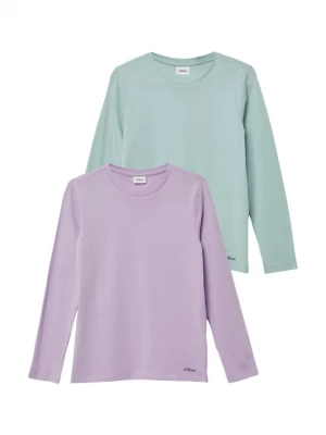 Foto van product s.Oliver Shirt mintgroen / lavendel