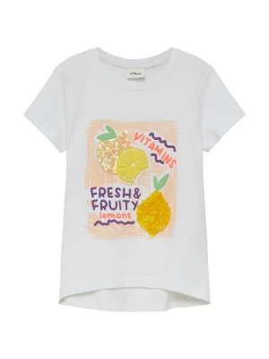 Foto van product s.Oliver Shirt navy / geel / groen / wit