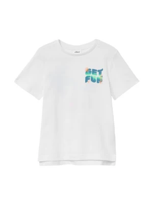 Foto van product s.Oliver Shirt navy / geel / jade groen / wit