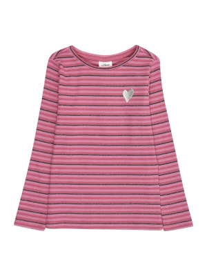 Foto van product s.Oliver Shirt rosa / donkerroze / zwart gemêleerd / zilver