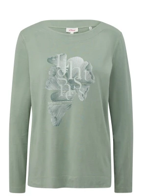 Foto van product s.Oliver Shirt 's.Oliver - T-shirt' groen