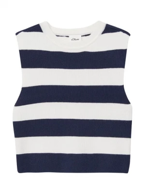 Foto van product s.Oliver Top navy / wit