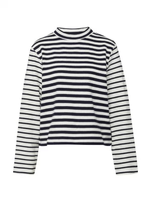 Foto van product s.Oliver Trui navy / wit