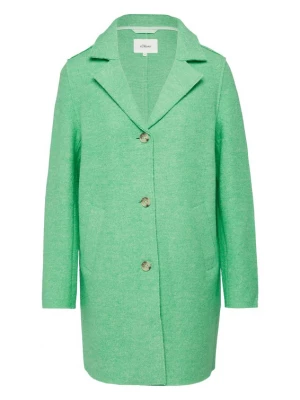 Foto van product s.Oliver Tussenmantel groen gemêleerd