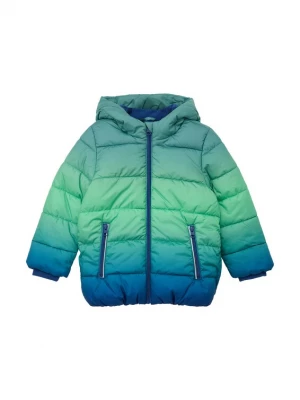 Foto van product s.Oliver Winterjas donkerblauw / mintgroen / lichtgroen