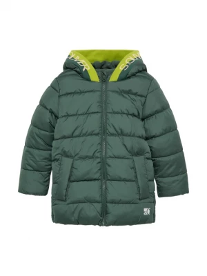Foto van product s.Oliver Winterjas lichtbeige / grijs / limoen / spar