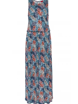 Foto van product s.Oliver Zomerjurk blauw / navy / rood / watermeloen rood