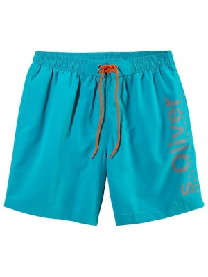Foto van product s.Oliver Zwemshorts aqua / oranje
