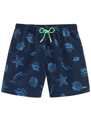 Foto van product s.Oliver Zwemshorts marine / lichtblauw