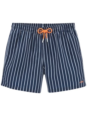Foto van product s.Oliver Zwemshorts marine / wit