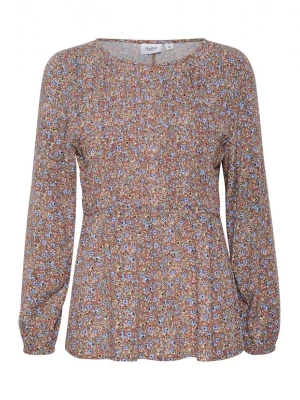 Foto van product SAINT TROPEZ Blouse 'Gisla' lichtblauw / pastelgroen / pastelrood / wit