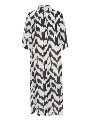 Foto van product SAINT TROPEZ Blousejurk 'KelsieSZ' zwart / wit