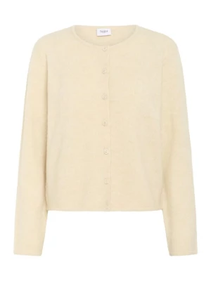 Foto van product SAINT TROPEZ Gebreid vest 'Larna' crème