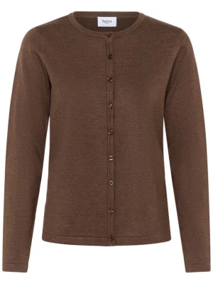 Foto van product SAINT TROPEZ Gebreid vest 'Mila' bruin