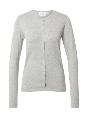 Foto van product SAINT TROPEZ Gebreid vest 'Mila' lichtgrijs