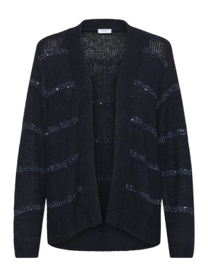 Foto van product SAINT TROPEZ Gebreid vest ' NoraliSZ' lichtblauw / donkerblauw