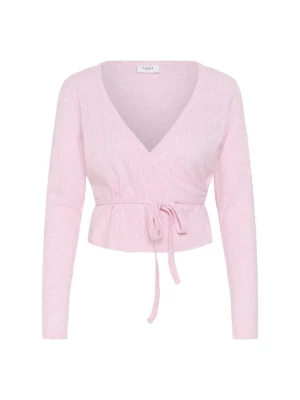 Foto van product SAINT TROPEZ Gebreid vest rosa