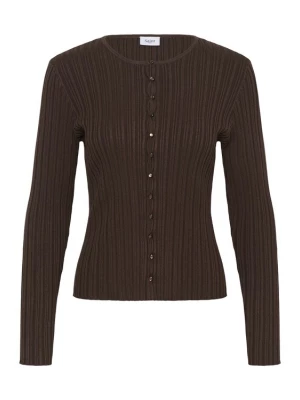 Foto van product SAINT TROPEZ Gebreid vest 'SigridaSZ' mokka