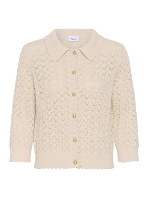 Foto van product SAINT TROPEZ Gebreid vest 'Sylvie' crème