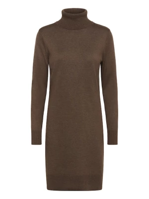 Foto van product SAINT TROPEZ Gebreide jurk 'Mila' chocoladebruin