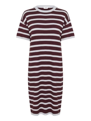 Foto van product SAINT TROPEZ Jurk donkerbruin / wit