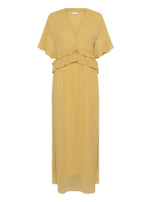 Foto van product SAINT TROPEZ Jurk 'Lindzy' geel