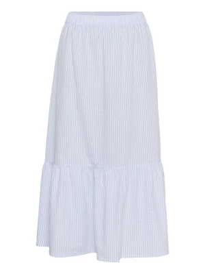 Foto van product SAINT TROPEZ Rok 'Elmiko' lichtblauw / wit