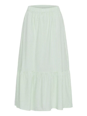 Foto van product SAINT TROPEZ Rok 'Elmiko' pastelgroen / wit