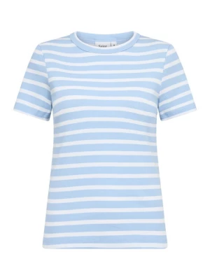 Foto van product SAINT TROPEZ Shirt hemelsblauw / wit
