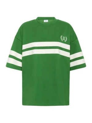 Foto van product SAINT TROPEZ Shirt 'Zalina' donkergroen / wit