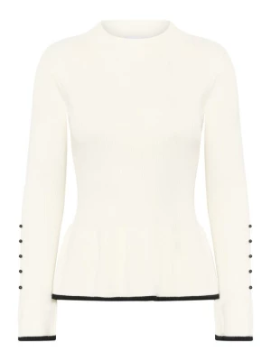 Foto van product SAINT TROPEZ Trui 'Madelaine' zwart / offwhite