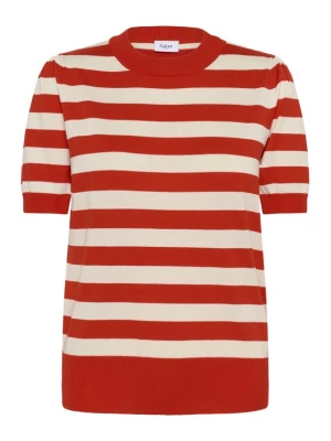 Foto van product SAINT TROPEZ Trui 'Mila' beige / rood