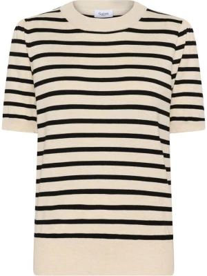Foto van product SAINT TROPEZ Trui 'SZMila' beige / zwart