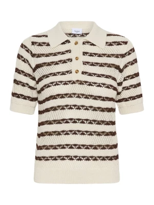 Foto van product SAINT TROPEZ Trui 'SZRosetta' crème / bruin