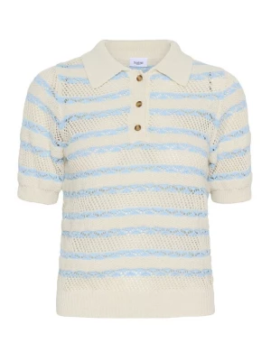 Foto van product SAINT TROPEZ Trui 'SZRosetta' lichtblauw / offwhite