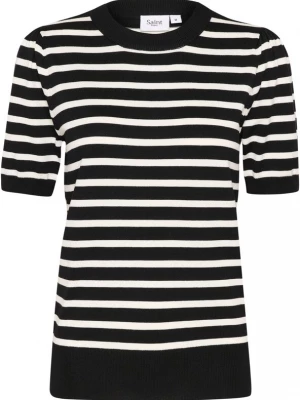 Foto van product SAINT TROPEZ Trui zwart / wit